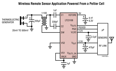 Thermoelectric Energy Generation Takes Flight Digikey
