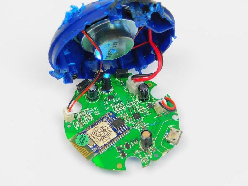 The internal parts revealed